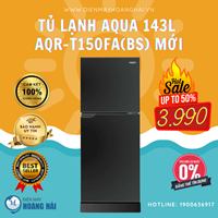 Tủ lạnh Aqua 143L AQR-T150FA(BS) Mới
