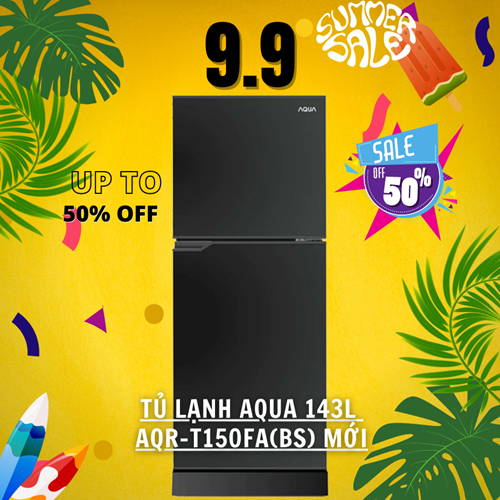 Tủ lạnh Aqua 143L AQR-T150FA(BS) Mới 1