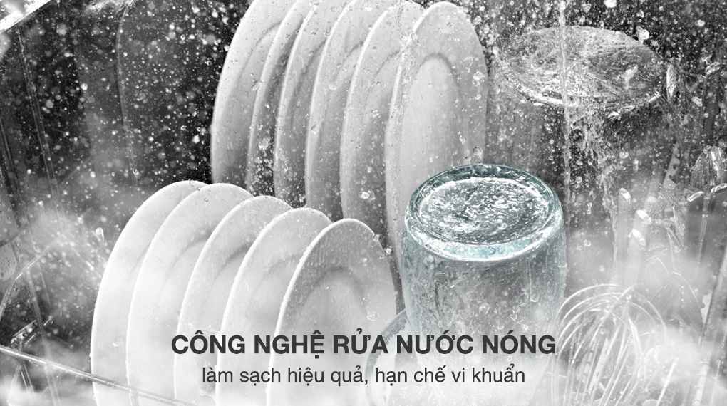 Máy rửa chén độc lập Hafele HDW-F60E (538.21.200) - Công nghệ rửa nước nóng Máy rửa chén độc lập Hafele HDW-F60E (538.21.200) - Công nghệ rửa nước nóng