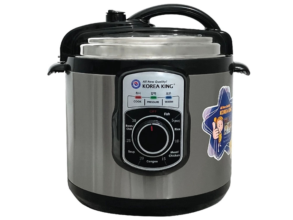 Nồi áp suất điện Korea King PEPC-60STSN - 6 lít Nồi áp suất điện Korea King PEPC-60STSN - 6 lít