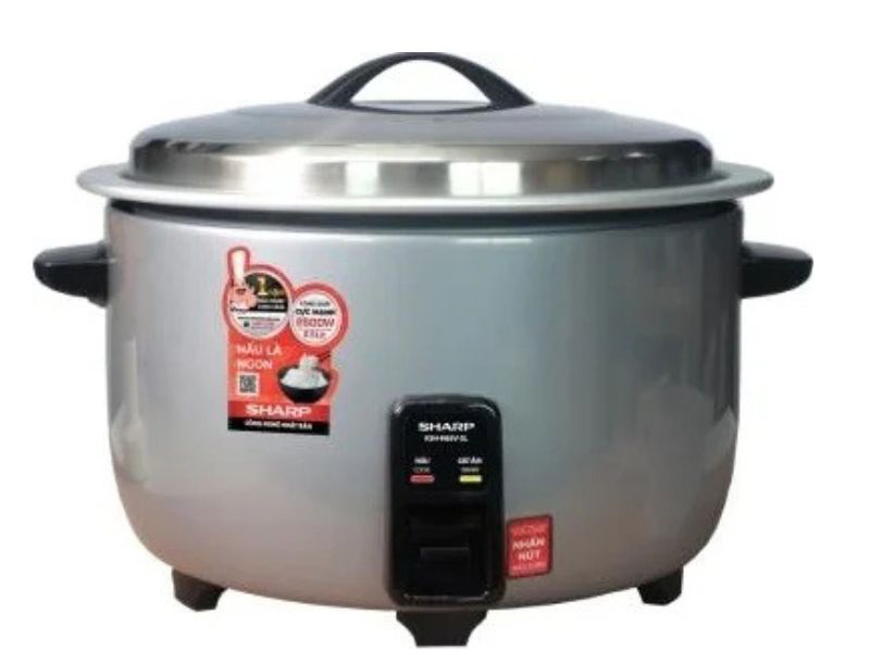 Sharp R657m Sl Nồi cơm nắp rời Sharp 6.5 lít KSH-H65V-SL