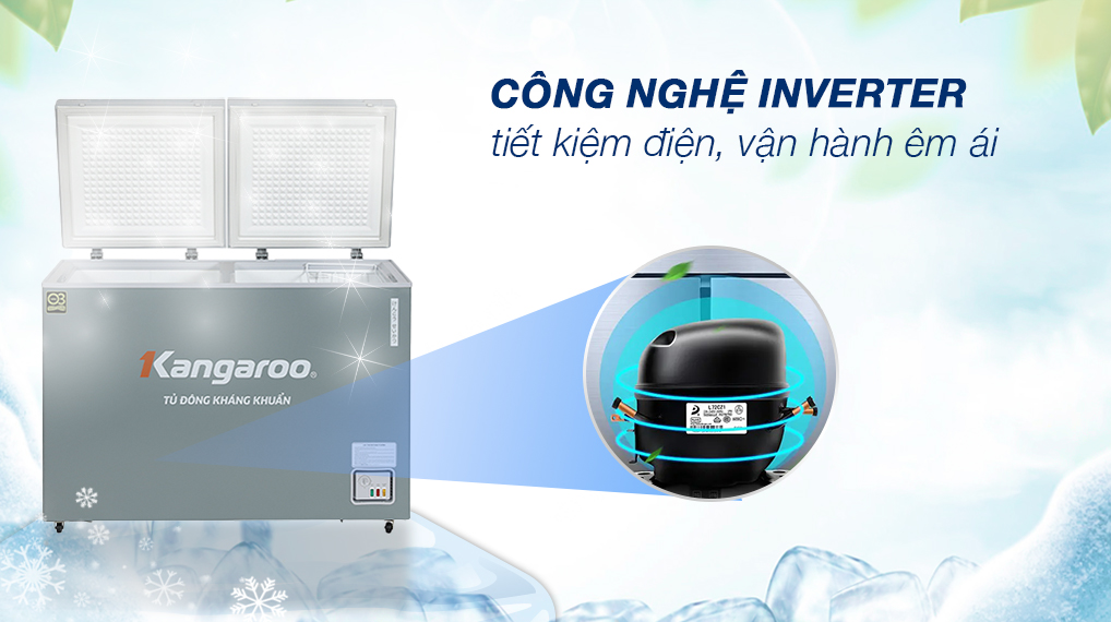 Tủ đông kháng khuẩn vận hành êm Tủ đông kháng khuẩn