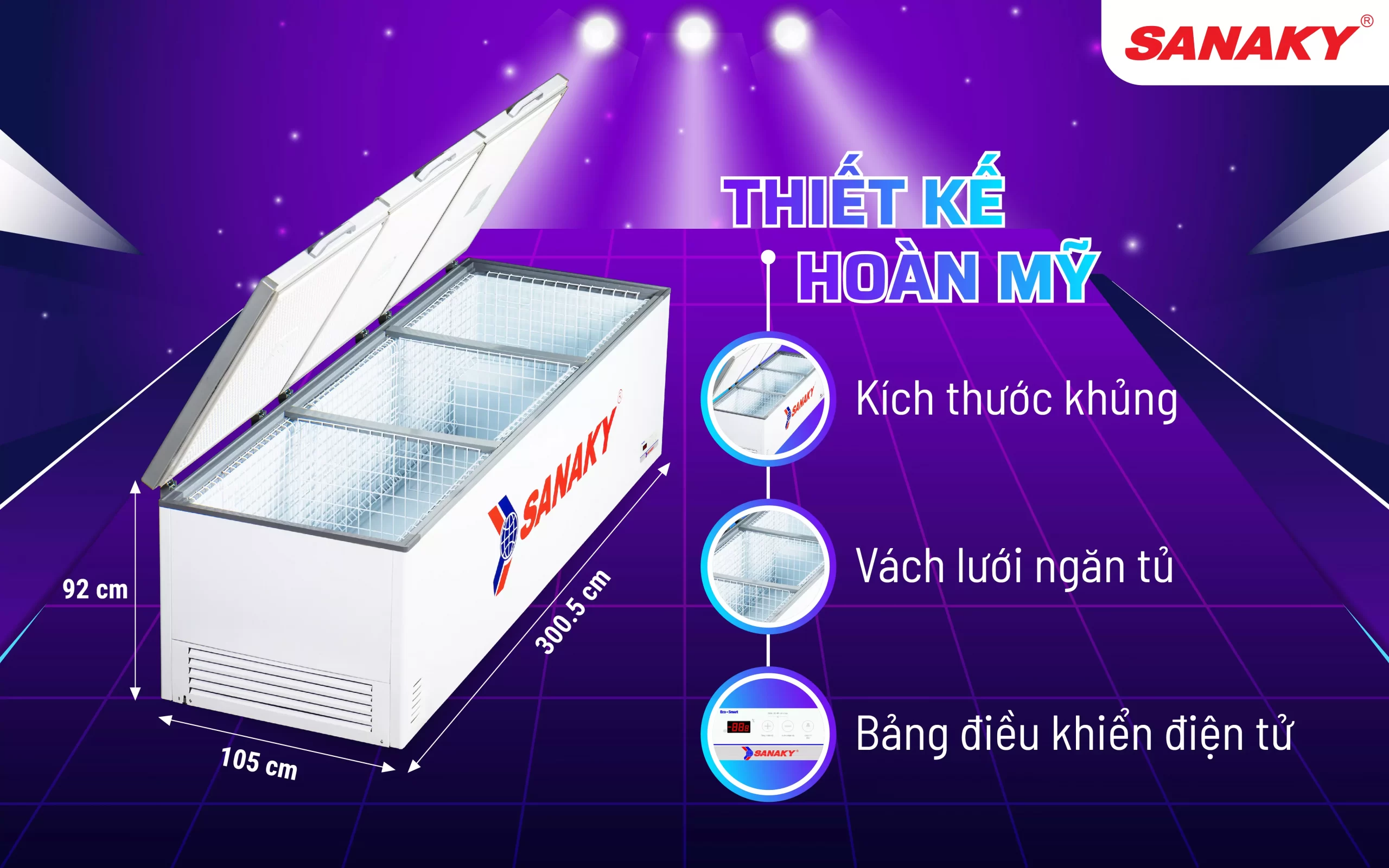 Tủ đông Sanaky VH-1799HY