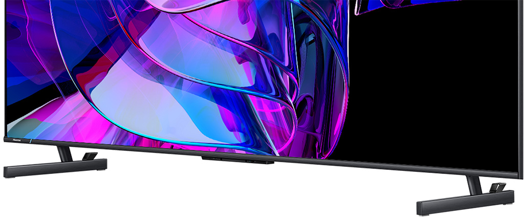 Chân đế độc đáo, đẹp mắt của tivi Hisense 4K 65 Inch 65U7K
