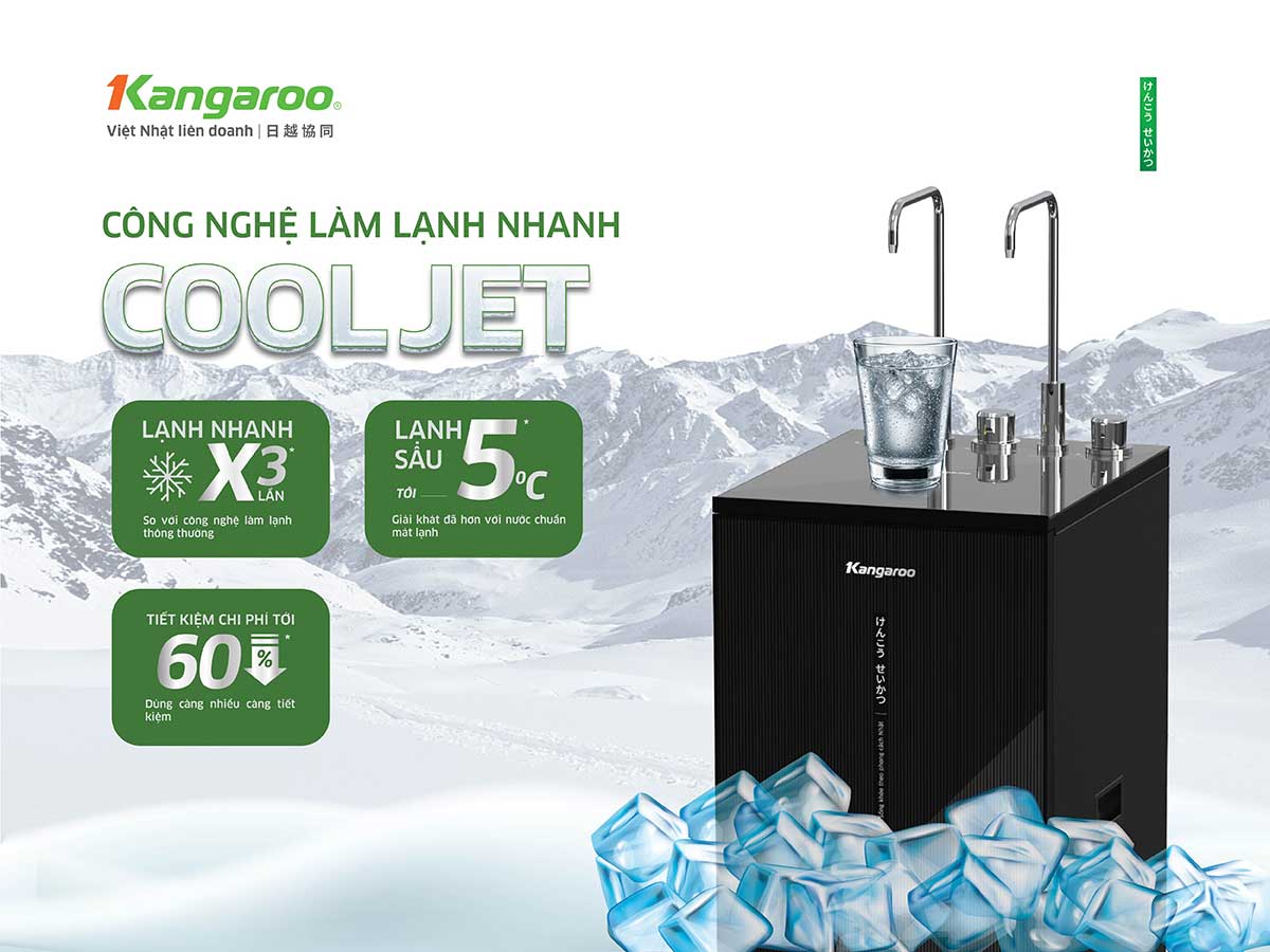 Máy lọc nước Kangaroo nóng lạnh KG10S16N3