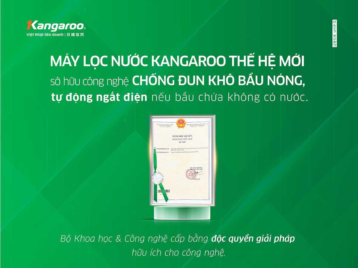 Máy lọc nước Kangaroo nóng lạnh KG10S16N3