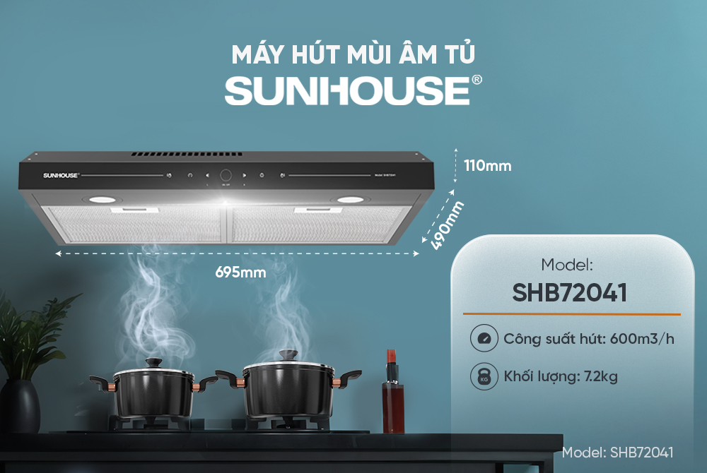 may hut mui kinh thang sunhouse shb72041 188266